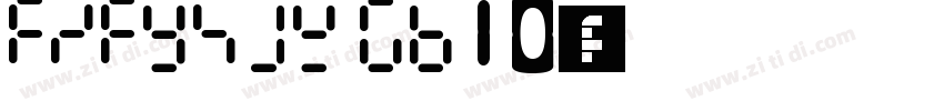 FZFYSJW GB10字体字体转换